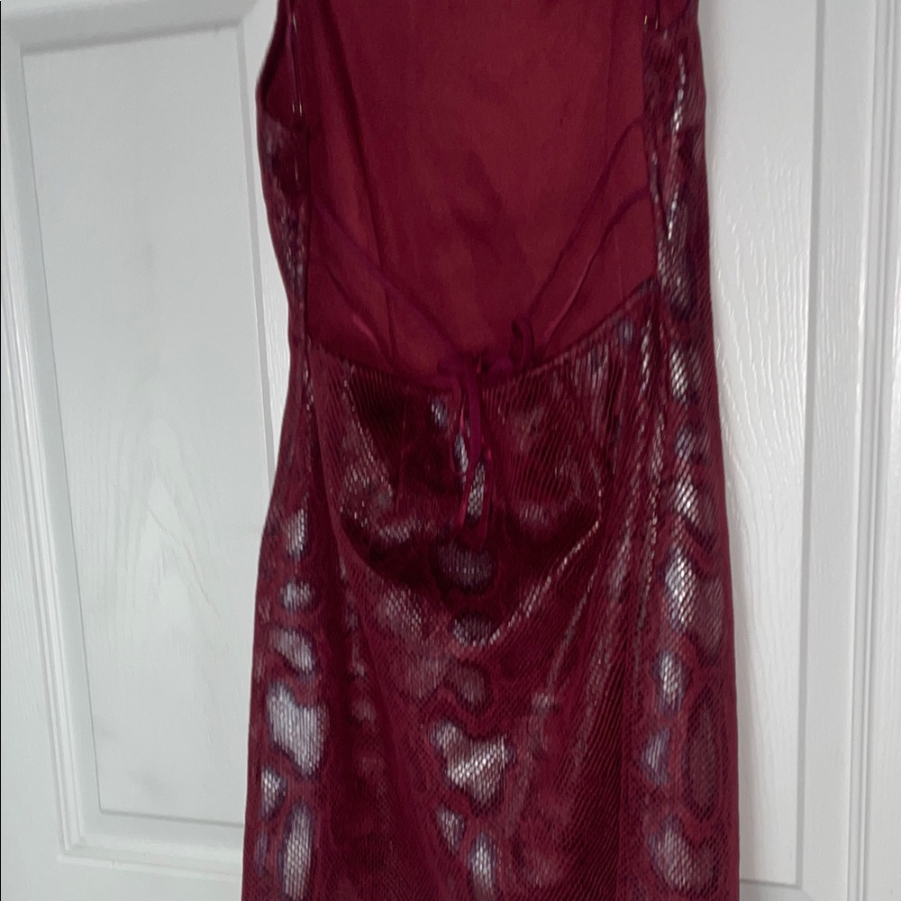 Urban Outfitters Burgundy Mini Dress - Picture 3 of 3